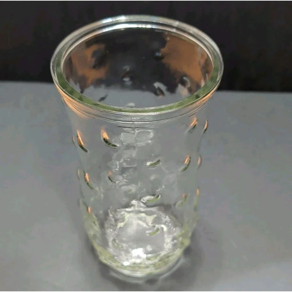 E.O. Brody Co. Clear Glass Hobnail Vase – 8.5